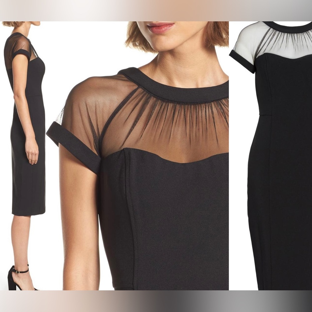 Elegant Maggy London dress from Nordstrom.